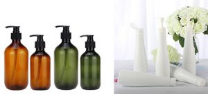 pump bottles for shampoo