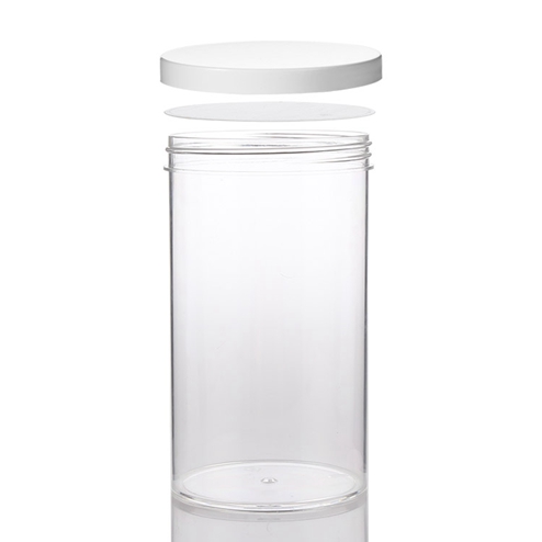 supplier of 750ml PS jar with PP lid