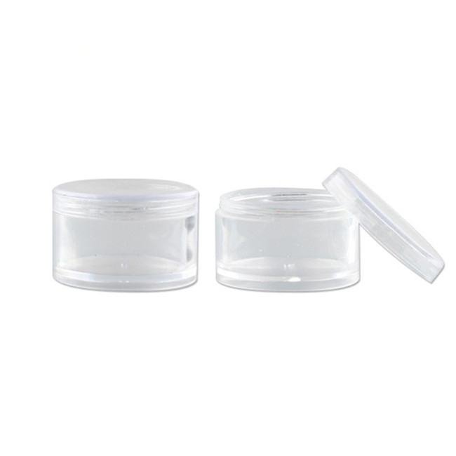 20ml clear sample plastic jar