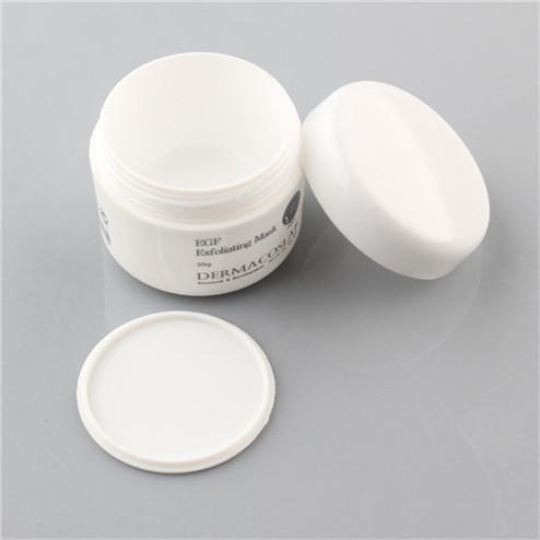 30ml white pp plastic cream jar lid gasket