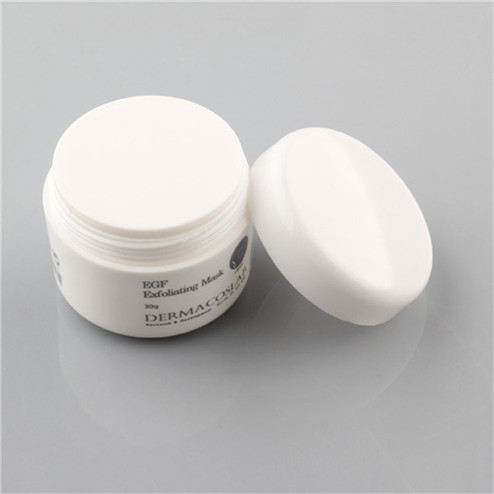 30ml white pp plastic cream jar