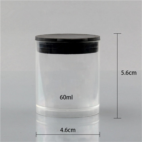 clear jar 60ml size