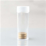 clear coin storage jar