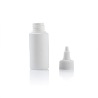 wholesale 60ml white cylinder with twist cap