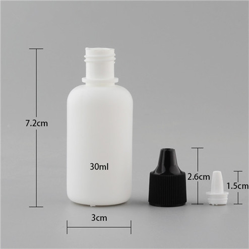 30ml drop bottle with black cap