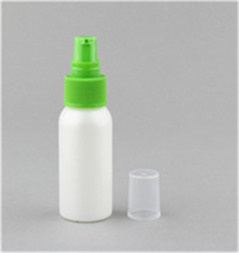 50m poly bottle with green pump cap