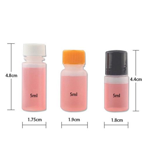 size of 5ml pe bottle