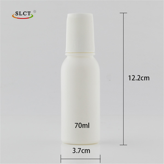 white pe bottle size