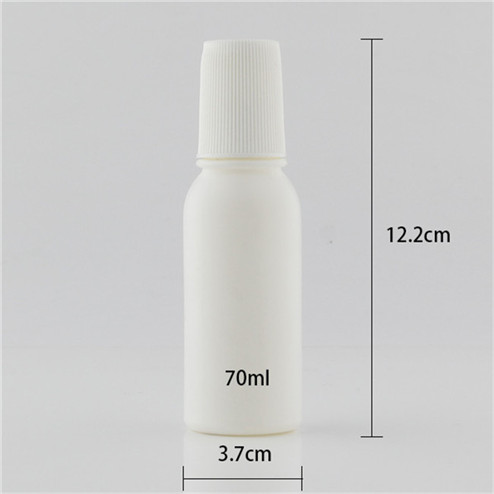 size of 70ml Liniment Spong Daub Bottle