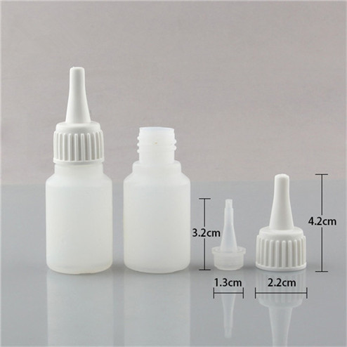 details of glue bottle