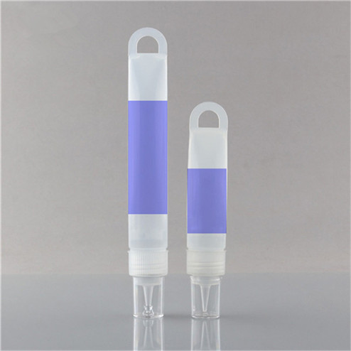 printing place of 1oz and 2oz LDPE tottle bottle with lanyard hole