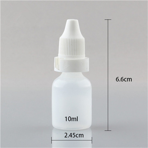 plastic eye dropper bottle