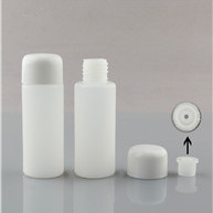 30ml HDPE Plastic cosmetic Bottle with screw cap JF-007