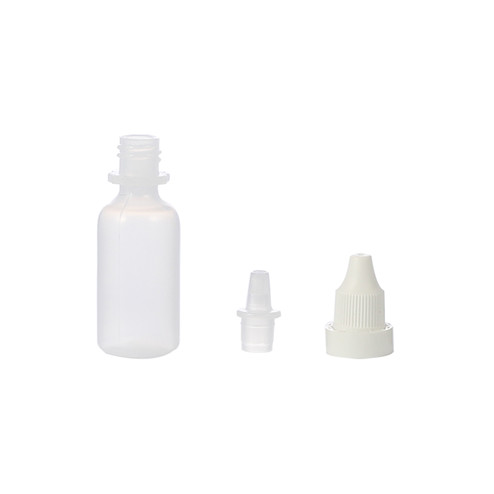 drop bottle with plu,white lid