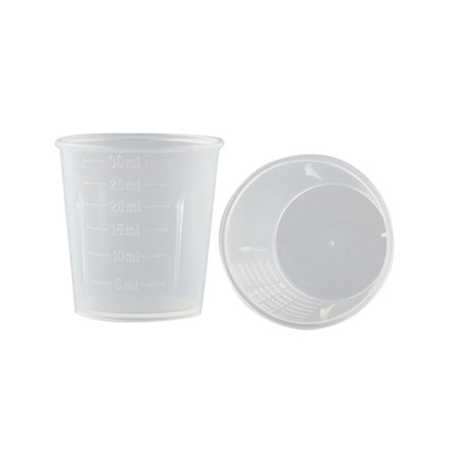 Plastic measuring cups