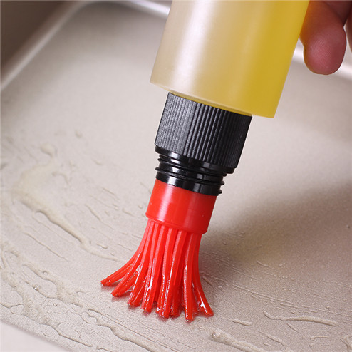 The silicone oil brush