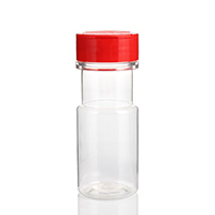 50 ml PET plastic clear spice bottle container