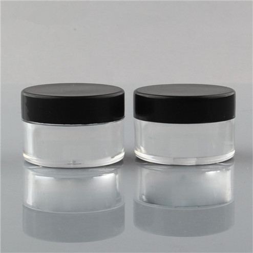 15ml PS jar with black screw lid