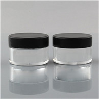 15ml PS jar with black screw lid