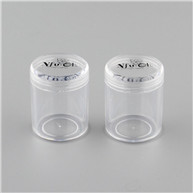 25ml PS jar with screw lid with printing supplier in China