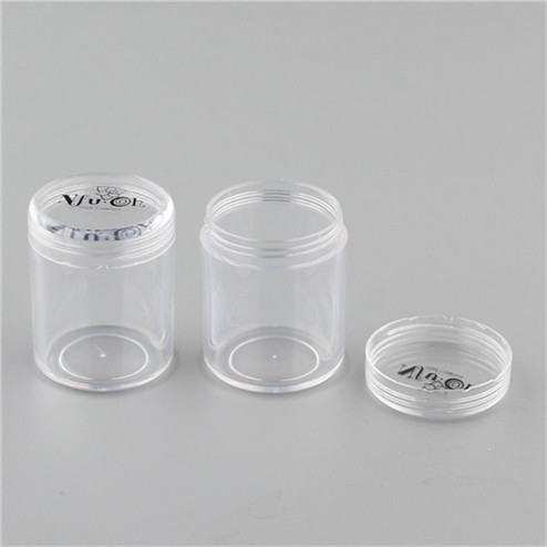 25ml PS jar with screw lid with printing supplier in China