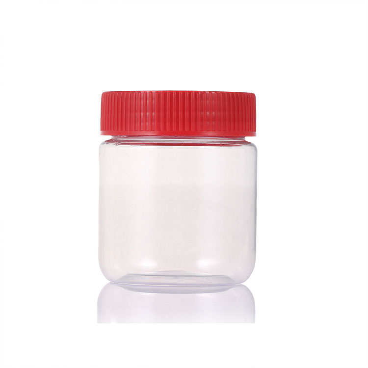 PET clear Jar with lid