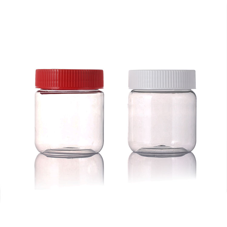 PET clear Jar with lid