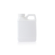 250ml (8.33oz) white HDPE F-style plastic jugs YFA-266