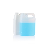 500ml (16.67oz) white HDPE plastic bottle with handle YFA-267