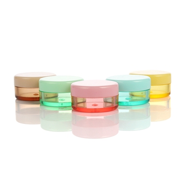 colorful 5ml small plastic sample jar