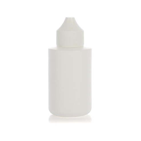 60ml white HDPE drop bottle