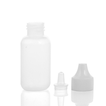 translucense plastic dropper bottle details