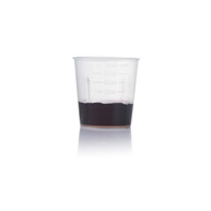 Clear 30ml PP Plastic measuring cup ZFA-703