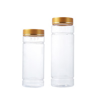 500 and 750ml Clear Pet Plastic Food Grade Jars