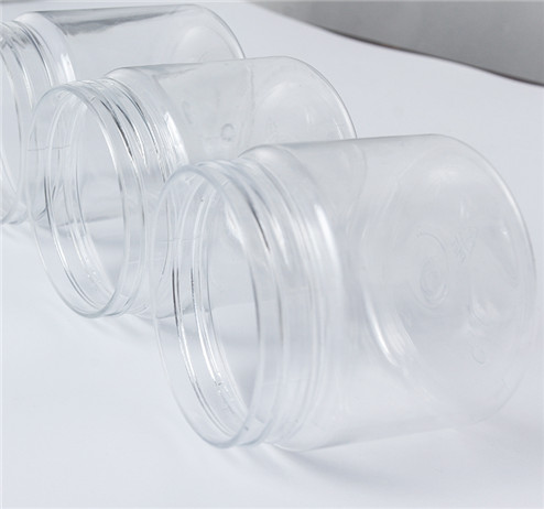 PET Clear Jars wide mouth details