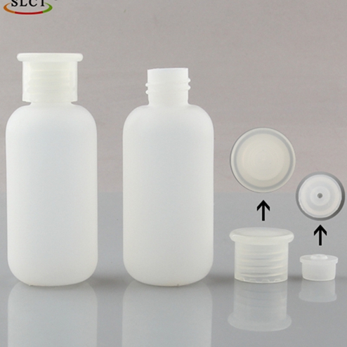 60ml PE plastic nail remover bottles with 18/410 neck finish JF-005