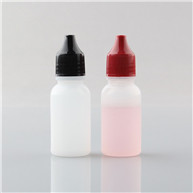 drop bottle of 10ml (1/3oz) natural colored HDPE/LDPE boston round bottles