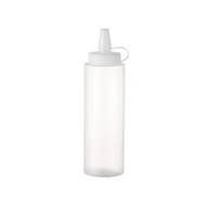 8oz natural colored LDPE plastic sauce bottle JF-170