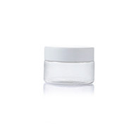 120ml plastic pet clear round jar with lid PGH-001