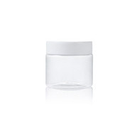 180ml plastic pet clear round jar with lid PGH-003