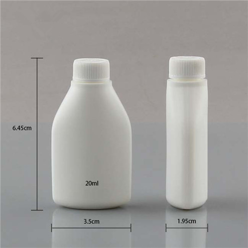 manufacturing 20 ml HDPE screw cap bottle YFA-202