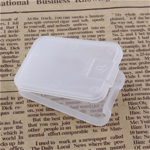 Transparent PP rectangular plastic card box YHF-902
