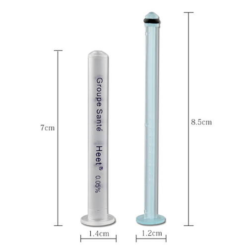 size of liquid dispenser plastic syringe tube ZFA-717