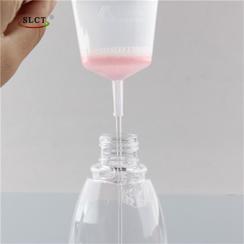 Mini PP handheld plastic funnel manufacturing