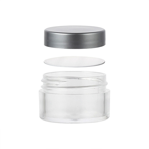 15ml cream jar with pad