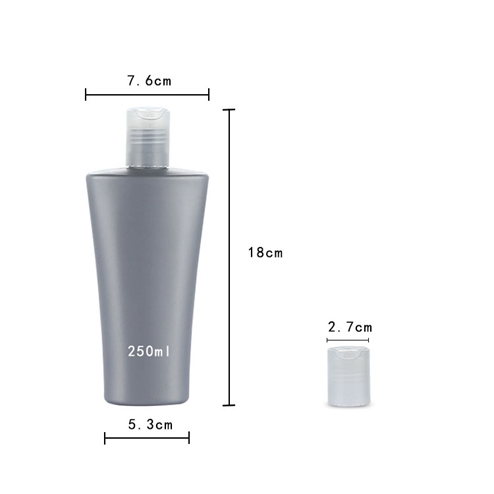 size of 250ml lotion bottle