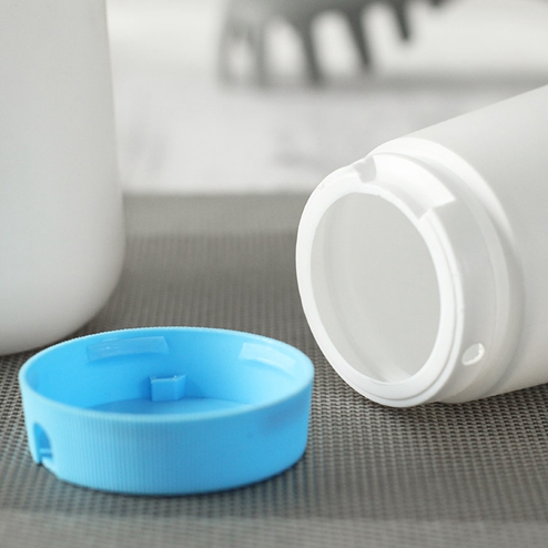 500ml HDPE salt shaker bottle with blue cap YFA-223