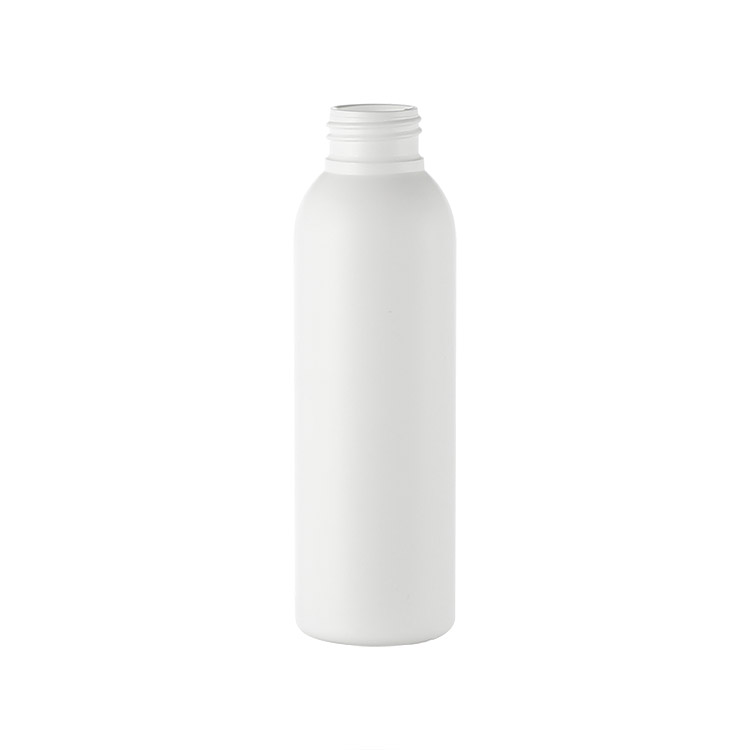 white cosmo shape plastic bottle