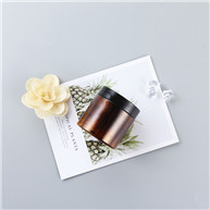 120ml Amber Custom plastic pet jar