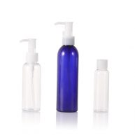 60ml,120ml,200ml plastic pump bottle hand sanitizer makerup remover container